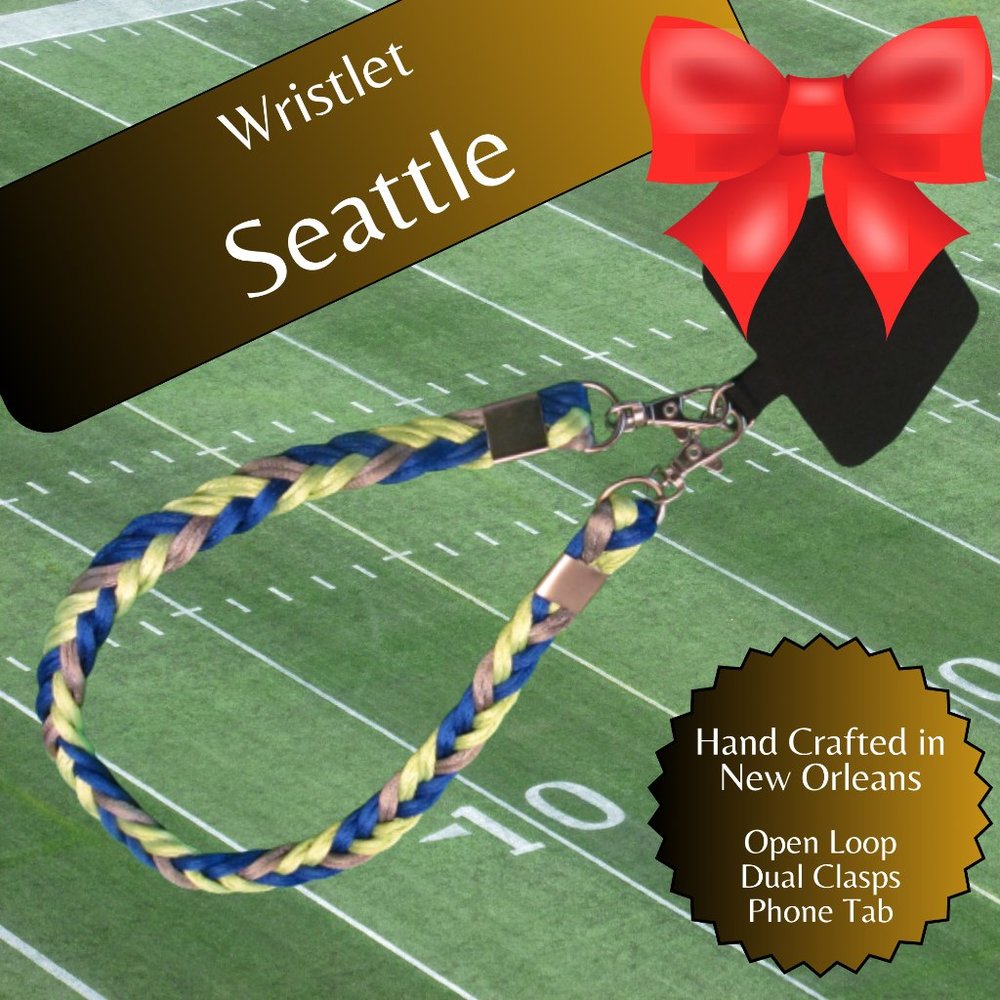 Braided Universal Phone Wristlet, Seattle Football, Sports Team Co…